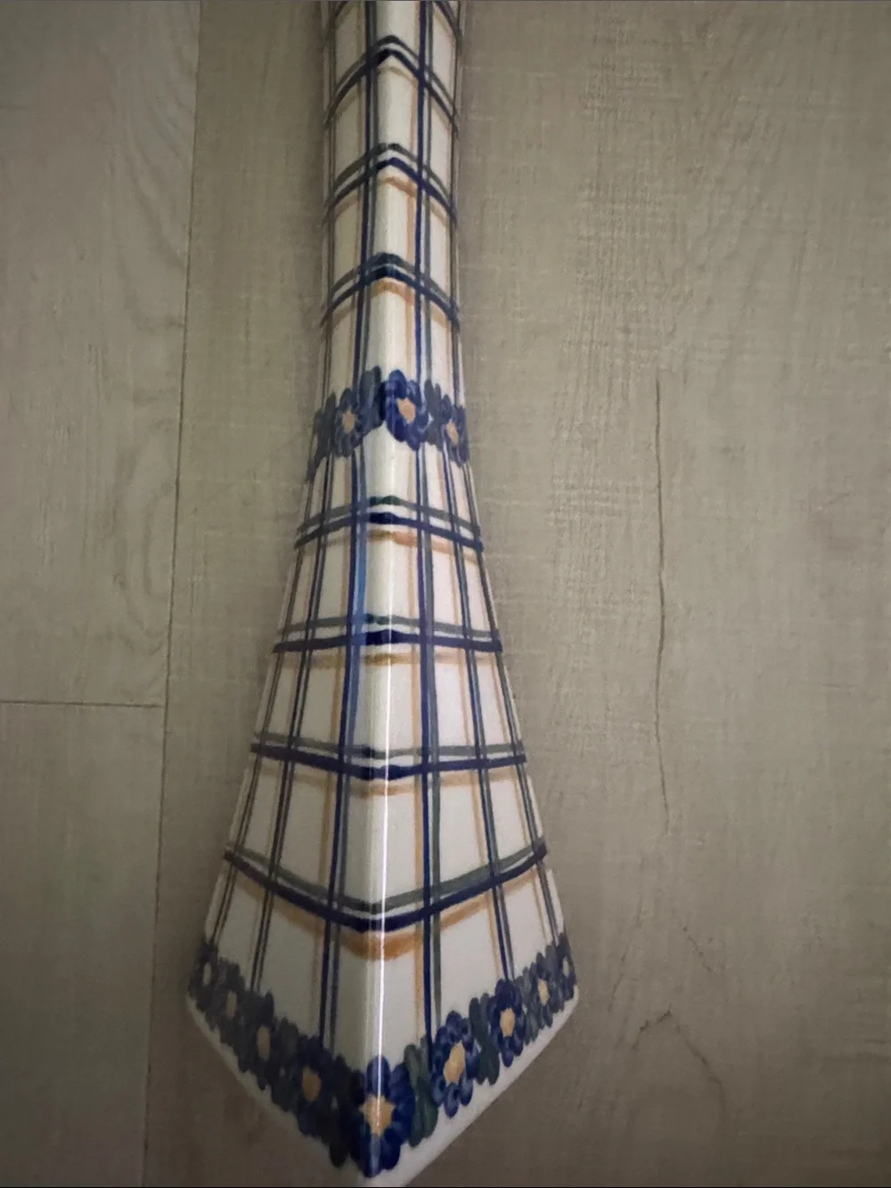 Polish Pottery tall tapered